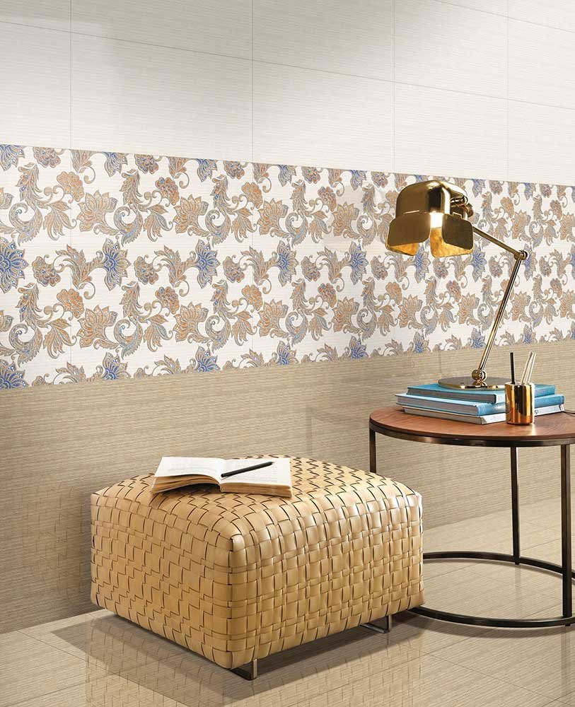Teal living tile